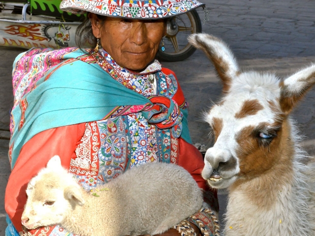 Gesichter in Peru 2015