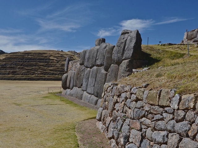 Sacsayhuaman Inkafestung in Peru